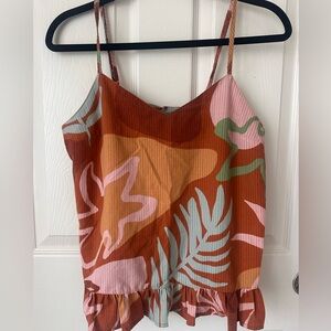 Open Edit Womens Tank Top Blouse